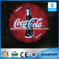 3D commercial advertising wall full open snap picture frame
